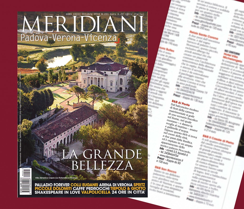 Articolo su rivista Meridiani